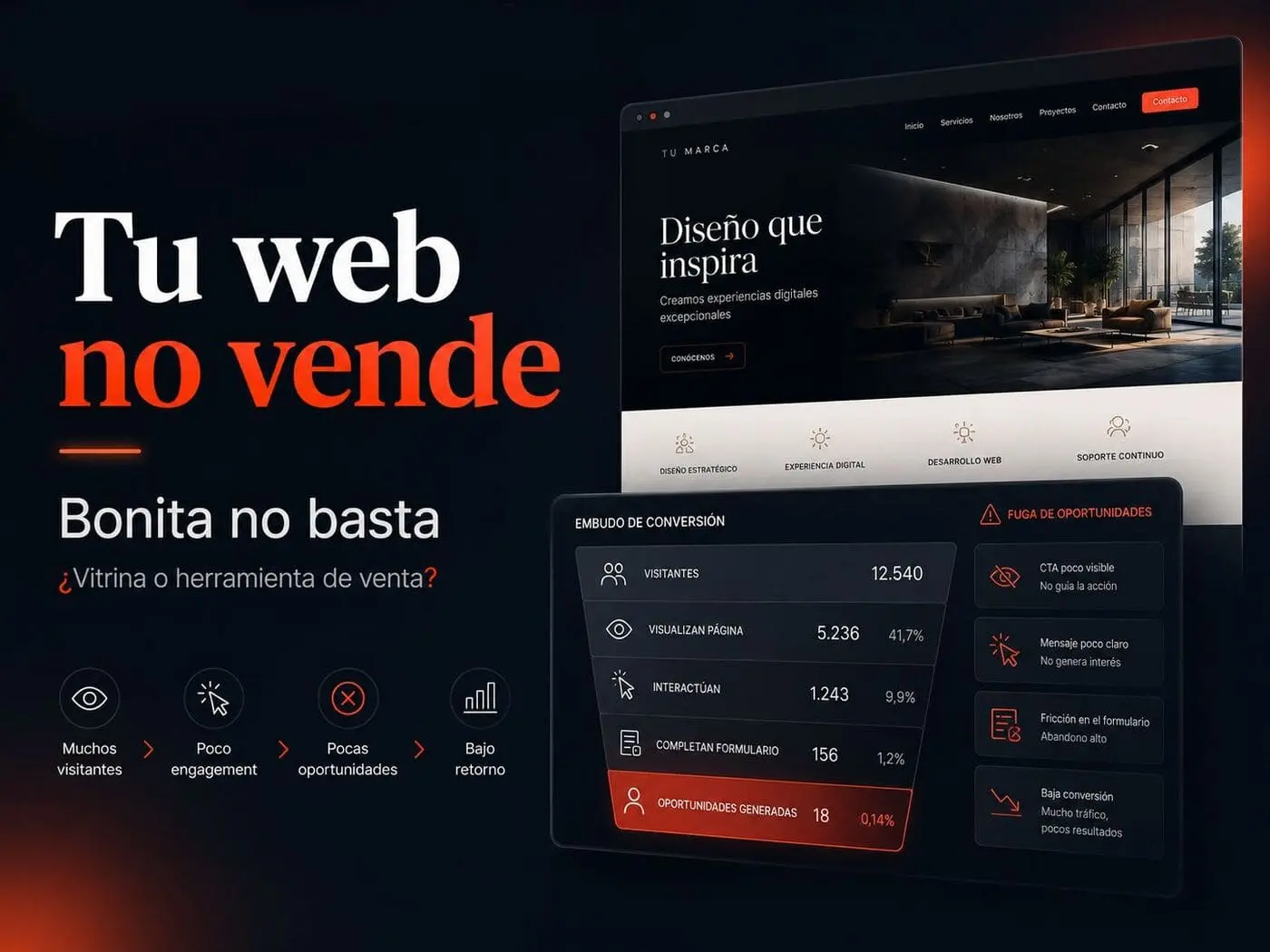 Tu web no vende